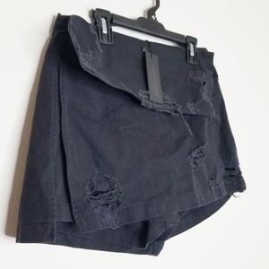 Carmar denim skort black 12